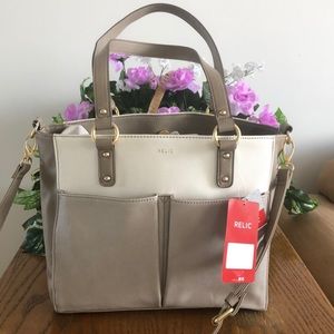 Relic Breanne Double Shoulder Grey Multicolor